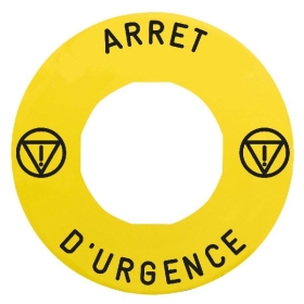 ETIQUETTE JAUNE ARRET D U ETIQUETTE JAUNE ARRET D U
