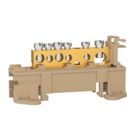 Bornier 125A 6 trous Bornier 125A 6 trous