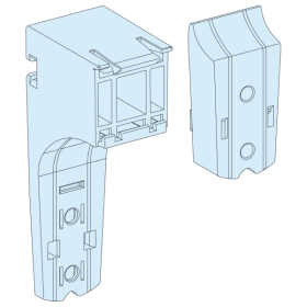 Supports adapt.goulotte horiz.