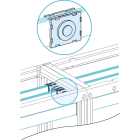 Eclisse JdB horizontal 50/60mm