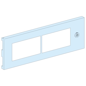 Porte partielle 4M IP55 blanc