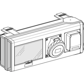 connec. déri. 32A 2xindus IEC