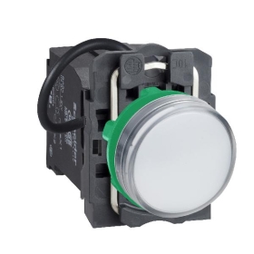 XB5AV5B1 SCHNEIDER VOYANT BLANC A DEL INTEGR