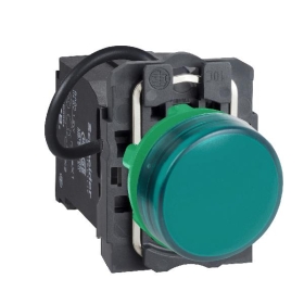 XB5AV5B3 SCHNEIDER VOYANT VERT A DEL INTEGRE