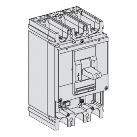 SOCLE NS400L 3P SANS DECL SOCLE NS400L 3P SANS DECL