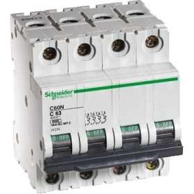 DISJ C60N 4P 50A C 6000A/10KA