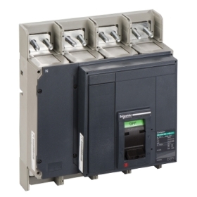 Interrupteur sectionneur NS1000NA 4P 52KA FIXE MAN RAC AV/AV