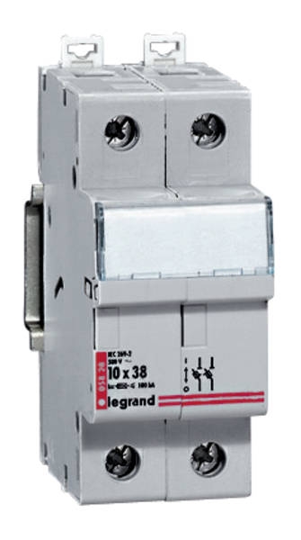005818 LEGRAND PORTE FUSIBLE SECT 1P+N 10x38