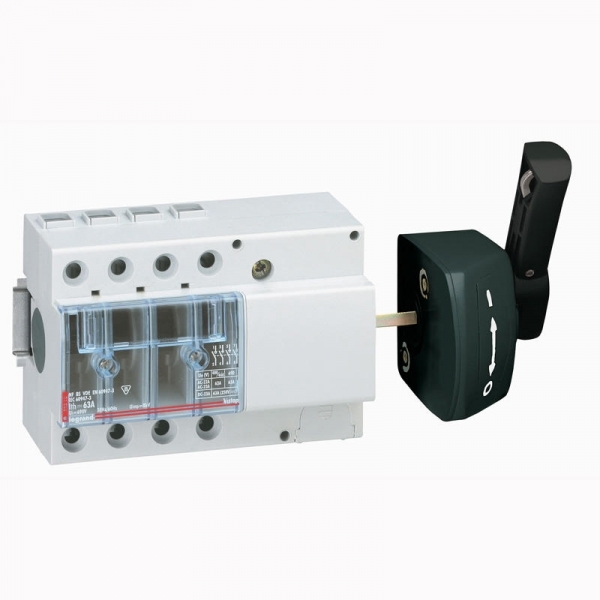 022518 LEGRAND Interrupteur sectionneur 4P 63A CDE LAT.NOIRE VISTOP