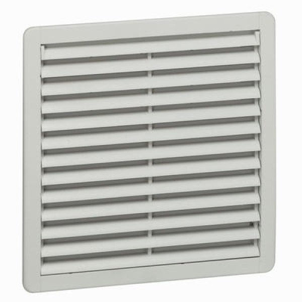 034835 LEGRAND Ouïe d aération plastique - IP54 - RAL 7035 - 250 x 250 mm