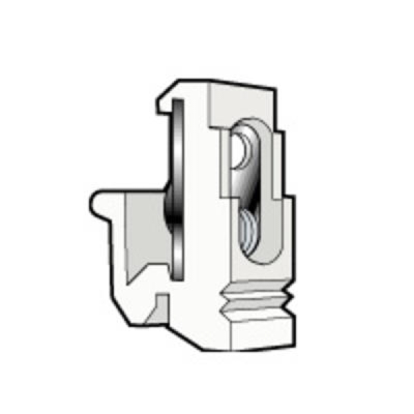 036465 LEGRAND Fixocap pour vis M6 fixation appareillage sur rail EN 60715 asym