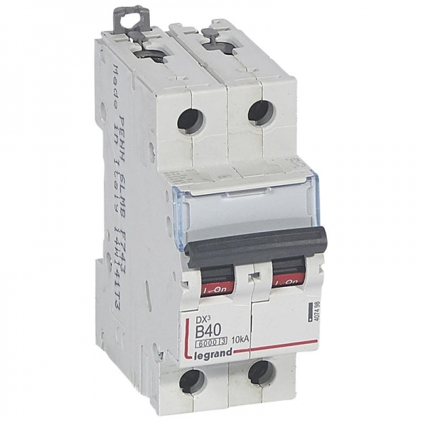 407498 LEGRAND Disjoncteur 2P B40 6000A/10KA