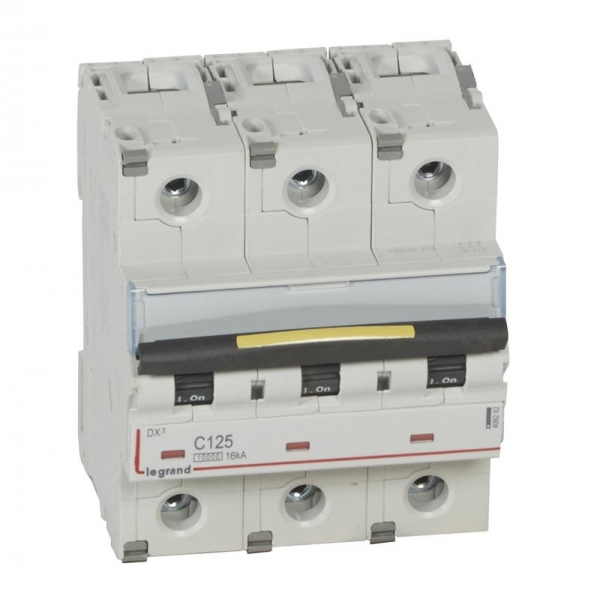 409282 LEGRAND Disjoncteur 3P C125 10000A/16KA