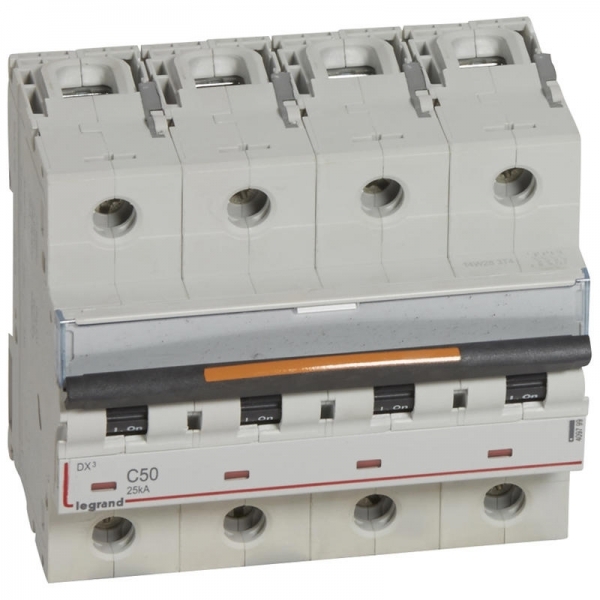 409799 LEGRAND Disjoncteur 4P C50 25KA