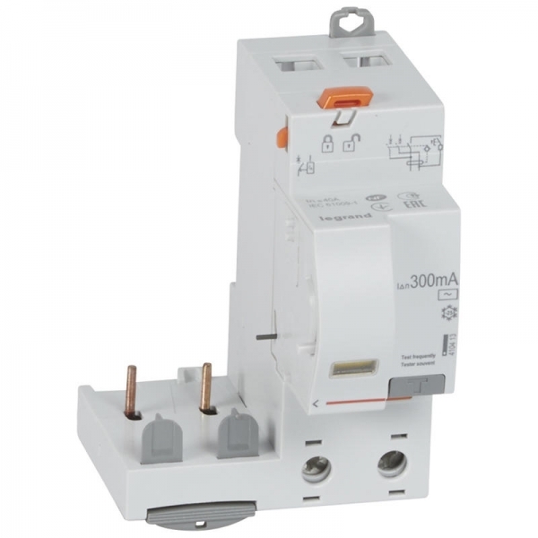 410413 LEGRAND 410413 LEGRAND BLOC DIFFERENTIEL 2P 40A AC 300mA