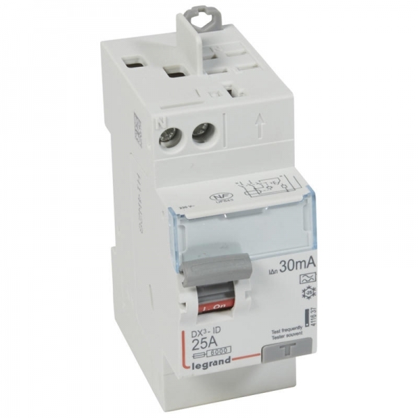 411637 LEGRAND Interrupteur différentiel 2P 25A 30mA A TGA