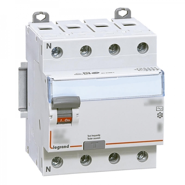 411675 LEGRAND Interrupteur différentiel 4P 40A 30mA A