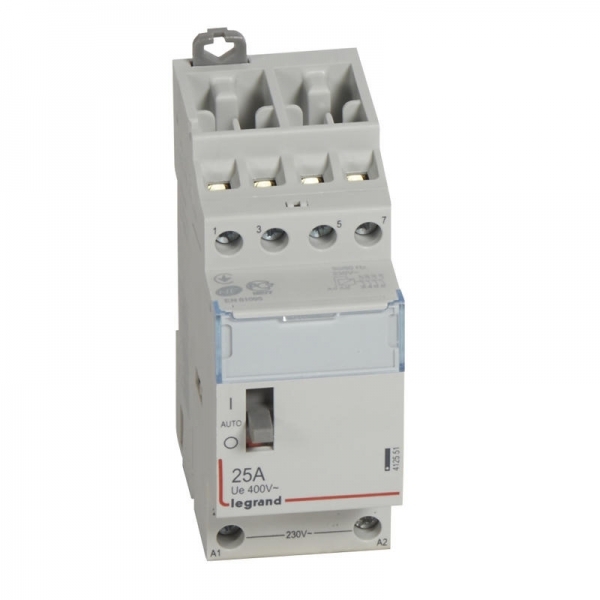 412551 LEGRAND CONTACTEUR DE PUISSANCE 230V 4F 25A MANETTE