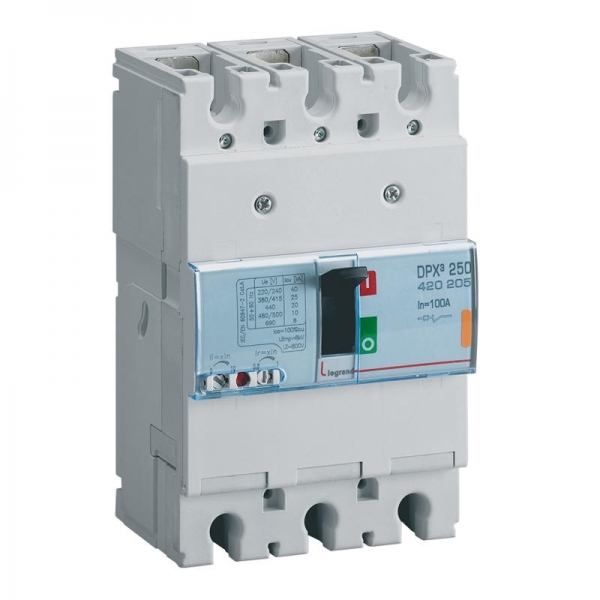 420205 LEGRAND Disjoncteur 3P 250MT 100A 25KA