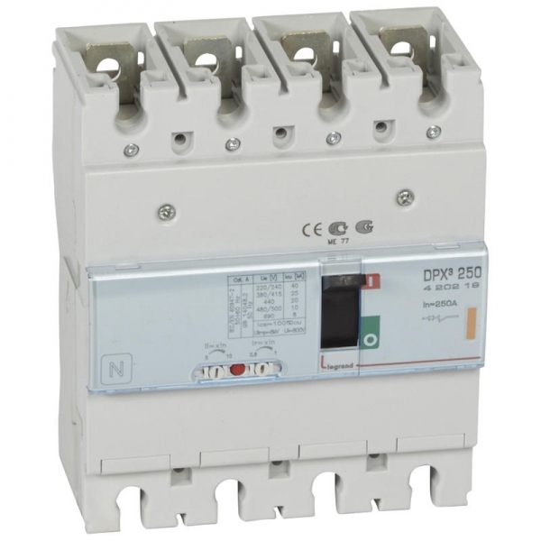 420219 LEGRAND Disjoncteur 4P 250A 25KA