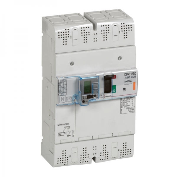 420229 LEGRAND Disjoncteur différentiel 4P 250MT 250A 25KA