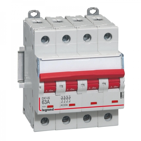 406544 LEGRAND Interrupteur sectionneur 4P 63A