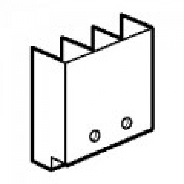009816 LEGRAND CACHE-BORNE PROT AVAL. 4P. POUR DPX 250. XL-PART 1600
