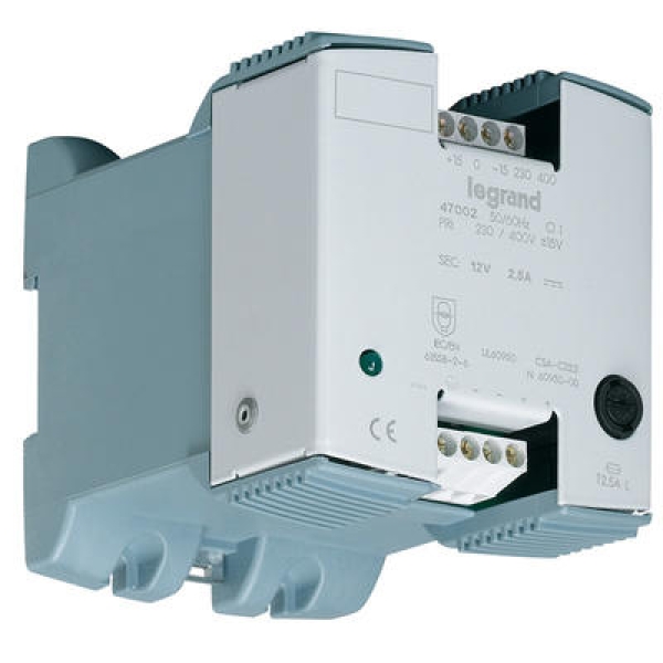 047021 LEGRAND ALIM redressée mono filtrée prim 230/400 V - 24 VCC