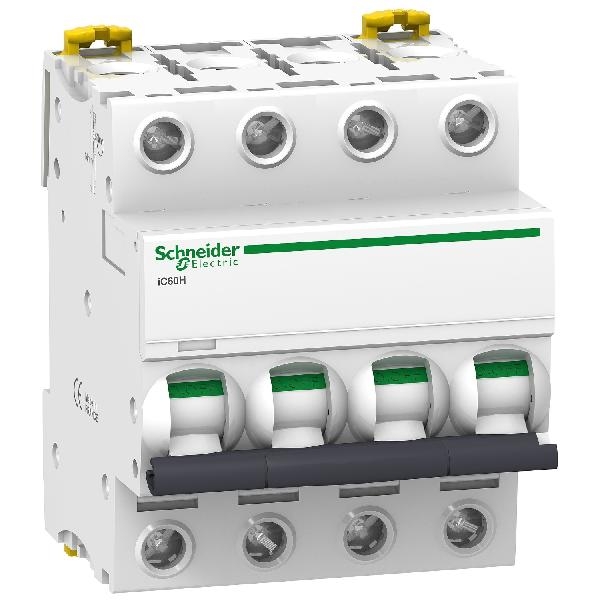 A9F84440 SCHNEIDER Disjoncteur modulaire IC60H 4P 40A courbe C 10000A/15KA A9F84440 SCHNEIDER Disjoncteur modulaire IC60H 4P 40A courbe C 10000A/15KA