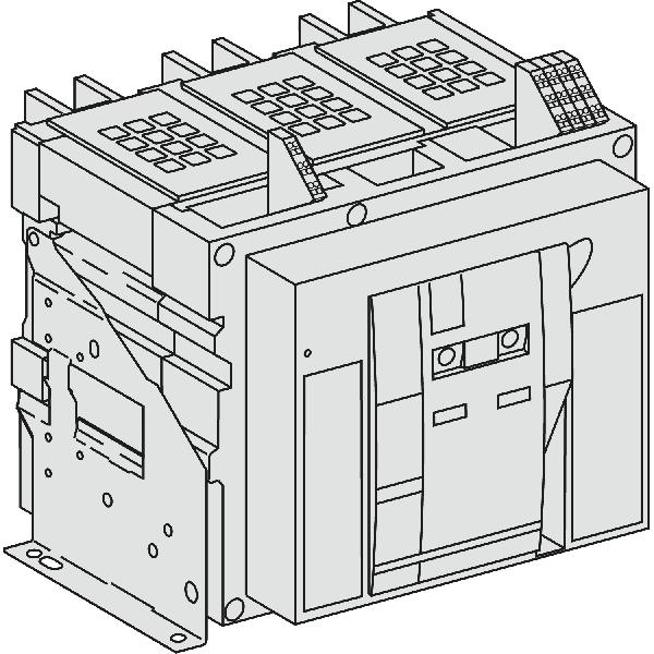 BLOC COUP interrupteur sectionneur NW 10 HA DC-D Débrochable