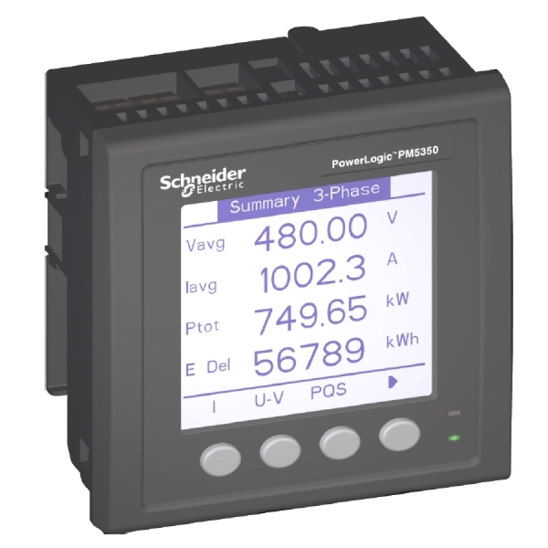 PM5350 Power & Energy meter with THD, alarming