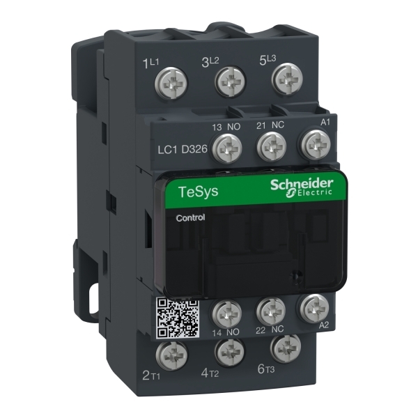 LC1D326F7 SCHNEIDER Contacteur 32A 3P (1F+1O) BOB 110V COS