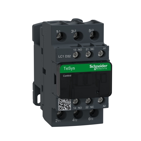 LC1D32C7 SCHNEIDER Contacteur 32A 3P (1F+1O) BOB 32V 50 60