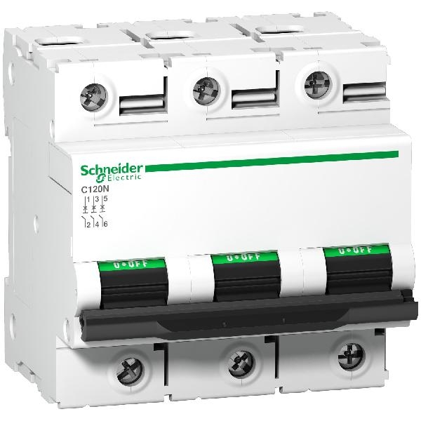 A9N18388 SCHNEIDER Disjoncteur modulaire C120N 3P 100A D