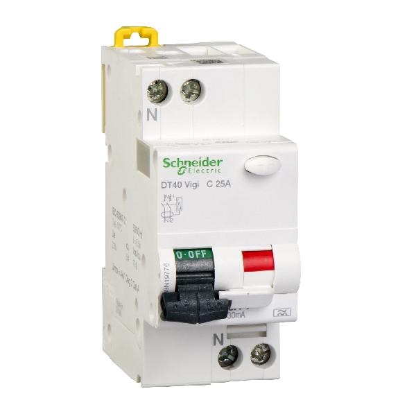 Disjoncteur différentiel Vigi DT40 VIGI 25A 1PN 30MA
