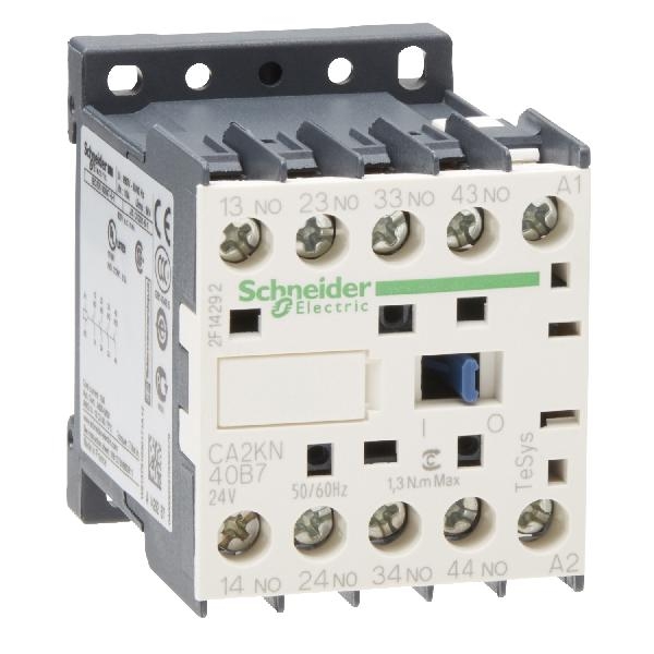 CA2KN40B7 SCHNEIDER Contacteur AUXILIAIRE 4F VIS 24V 50 60HZ CA2KN40B7 SCHNEIDER Contacteur AUXILIAIRE 4F VIS 24V 50 60HZ
