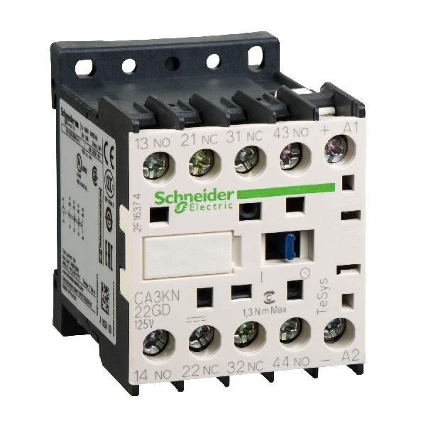 CA3KN22GD SCHNEIDER Contacteur AUXILIAIRE 2F 2O VIS 125V DC