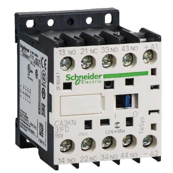 CA3KN31FD SCHNEIDER Contacteur AUXILIAIRE 3F 1O VIS 110V DC