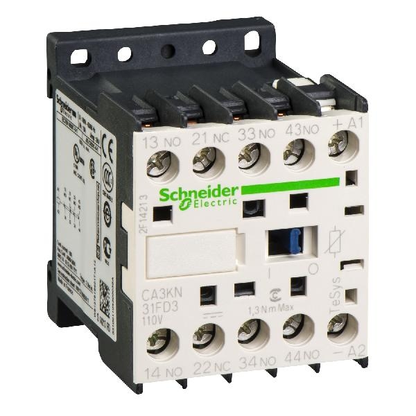 CA3KN31FD3 SCHNEIDER Contacteur AUXILIAIRE 3F 1O VIS 110V DC