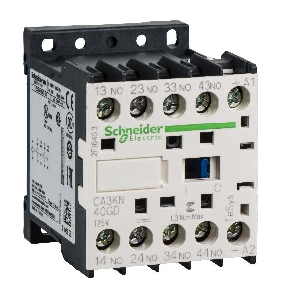 CA3KN40GD SCHNEIDER Contacteur AUXILIAIRE 4F VIS 125V DC