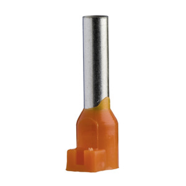 Embout E moyen 4mm² orange NF
