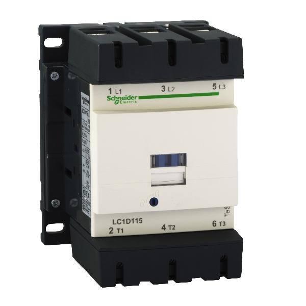LC1D115U7 SCHNEIDER Contacteur 115A 3P (1F+1O) BOB 240V50 60
