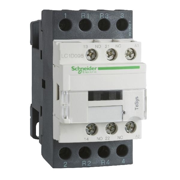 LC1D128T7 SCHNEIDER Contacteur 12A 4P (2F+2O) AC3 480V