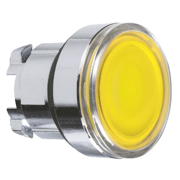 Tête bouton PP lumin affl Ø22