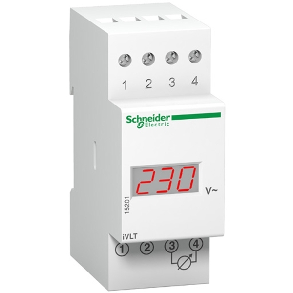 15201 SCHNEIDER VOLTMETRE NUM DIN 0-600V