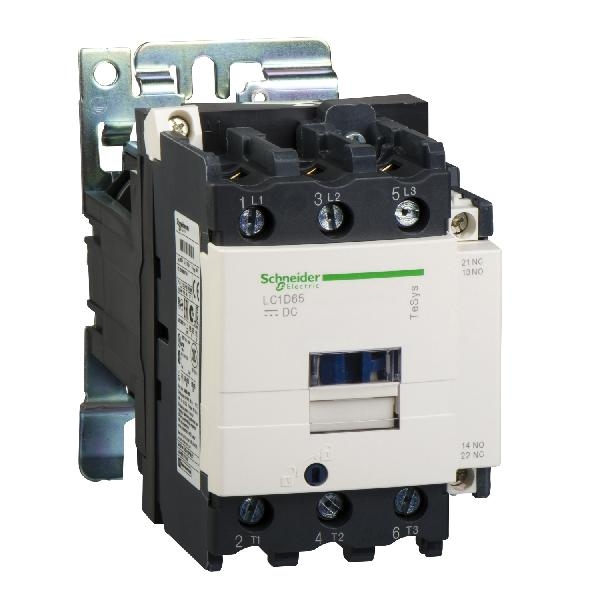 LC1D80BW SCHNEIDER Contacteur 80A 3P (1F+1O) BOB 24V CC LPL