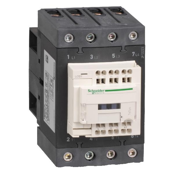 LC1DT80A3BD SCHNEIDER Contacteur 4P 80A ctrl ress bob 24v cc