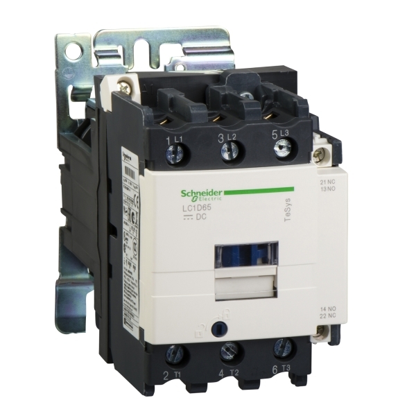 LC1D80BD SCHNEIDER Contacteur 80A 3P (1F+1O) BOB 24V CC