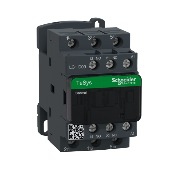 LC1D09P7 SCHNEIDER Contacteur 9A 3P 1F+ 1O 230V CA