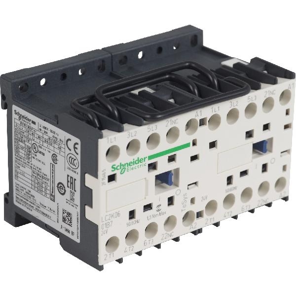 LC2K0601B7 SCHNEIDER Contacteur INV 6A 3P 1O VIS 24V 50 60HZ